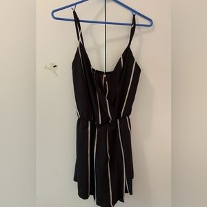 STRIPED ROMPER